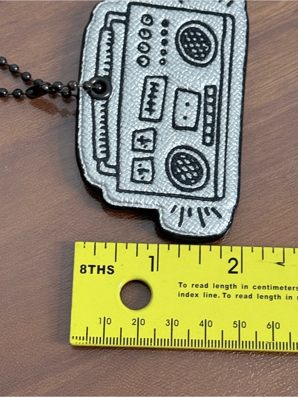 Coach x Keith Haring Leather Boombox Bag Charm